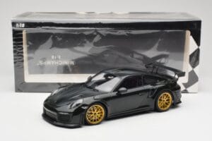 Porsche 911 991.2 GT2 RS Vihreä Weissach Package Kultaiset Vanteet Minichamps 1:18 155068306 Metalli — kuva 6 / 6