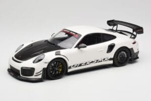 Porsche 911 991.2 GT2 RS Manthey Racing Valkoinen Minichamps 1:18 MR-911-GT3RS-1802-W Metalli