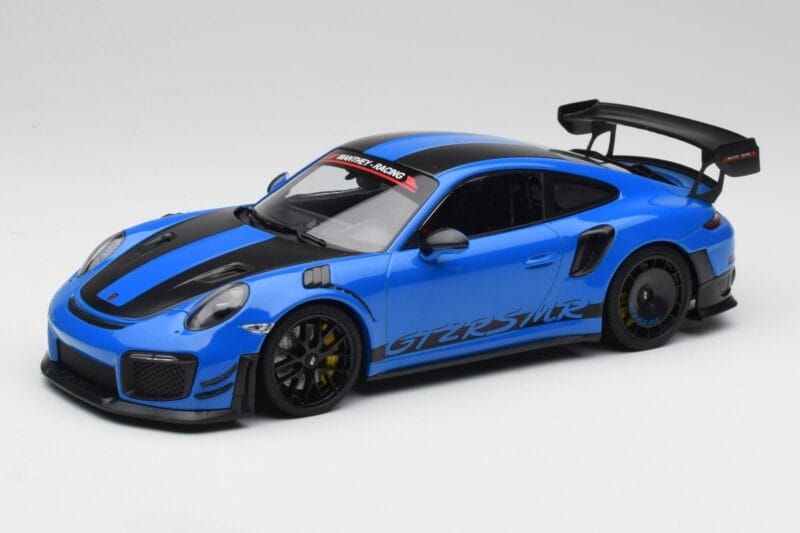 Porsche 911 991.2 GT2 RS MR Racing Sininen Minichamps 1:18 MR-911-GT2RS-1806 Metalli