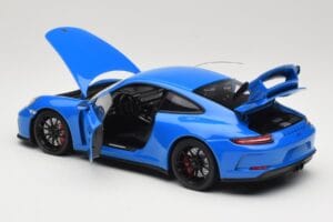 Porsche 911 991.2 GT3 Sininen Minichamps 1:18 110067024 Metalli — kuva 5 / 8