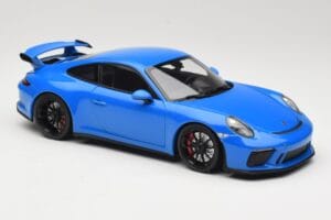 Porsche 911 991.2 GT3 Sininen Minichamps 1:18 110067024 Metalli — kuva 6 / 8