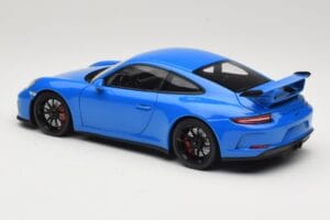 Porsche 911 991.2 GT3 Sininen Minichamps 1:18 110067024 Metalli — kuva 7 / 8