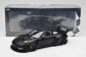 Porsche 911 991.2 GT3 R Matte Black Minichamps 1:18 155186901 Metalli — kuva 6 / 6