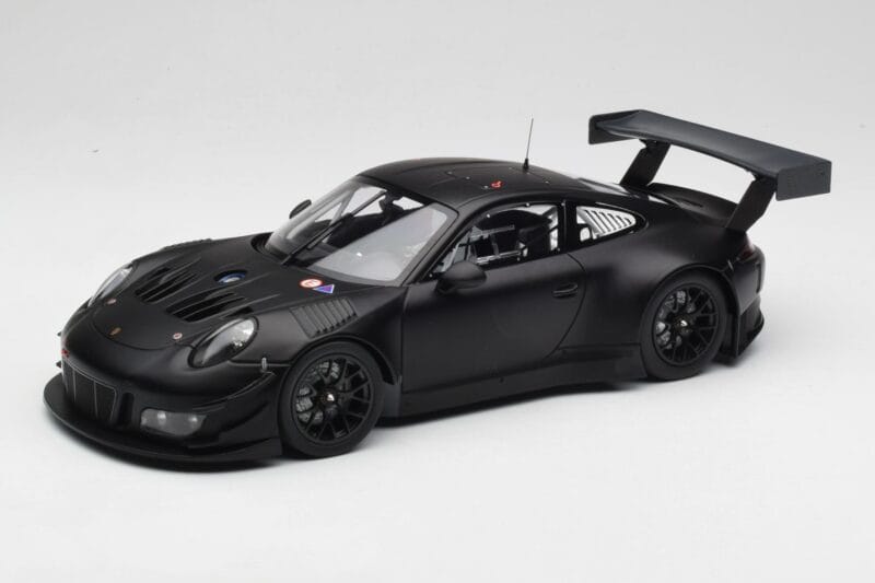 Porsche 911 991.2 GT3 R Matte Black Minichamps 1:18 155186901 Metalli