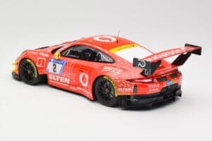 Porsche 911 991.2 GT3 R #2 Team Gigaspeed S. Bockmann 24 Hours of Nurburgring 2018 Minichamps 1:18 155186902 Metalli — kuva 5 / 6