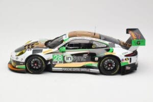 Porsche 911 991.2 GT3 R #28 Alegra Motorsports D. de Quesada / M. Morad Class Winners 24 Hours of Daytona 2017 Minichamps 1:1 — kuva 3 / 6