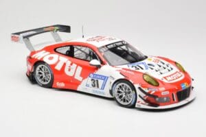 Porsche 911 991.2 GT3 R #31 Frikadelli Racing K. Bachler / M. Christensen 24 Hours of Nurburgring 2017 Minichamps 1:18 155176 — kuva 4 / 6