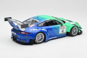 Porsche 911 991.2 GT3 R #4 Falken Motorsports J. Bergmeister / M. Ragginger VLN Westfalenfahrt 2017 Minichamps 1:18 155176904 — kuva 2 / 6