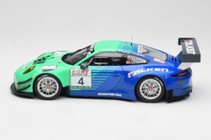 Porsche 911 991.2 GT3 R #4 Falken Motorsports J. Bergmeister / M. Ragginger VLN Westfalenfahrt 2017 Minichamps 1:18 155176904 — kuva 3 / 6