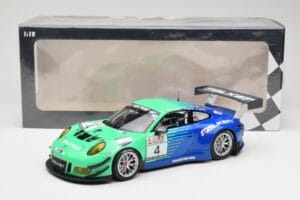 Porsche 911 991.2 GT3 R #4 Falken Motorsports J. Bergmeister / M. Ragginger VLN Westfalenfahrt 2017 Minichamps 1:18 155176904 — kuva 6 / 6