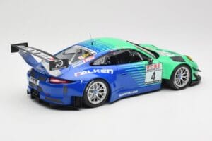 Porsche 911 991.2 GT3 R #4 Falken K. Bachler / M. Ragginger VLN Winner Round 6 2018 Minichamps 1:18 153186994 Metalli — kuva 2 / 6