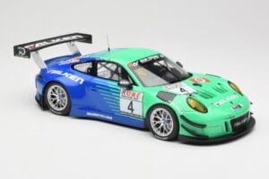 Porsche 911 991.2 GT3 R #4 Falken K. Bachler / M. Ragginger VLN Winner Round 6 2018 Minichamps 1:18 153186994 Metalli — kuva 4 / 6