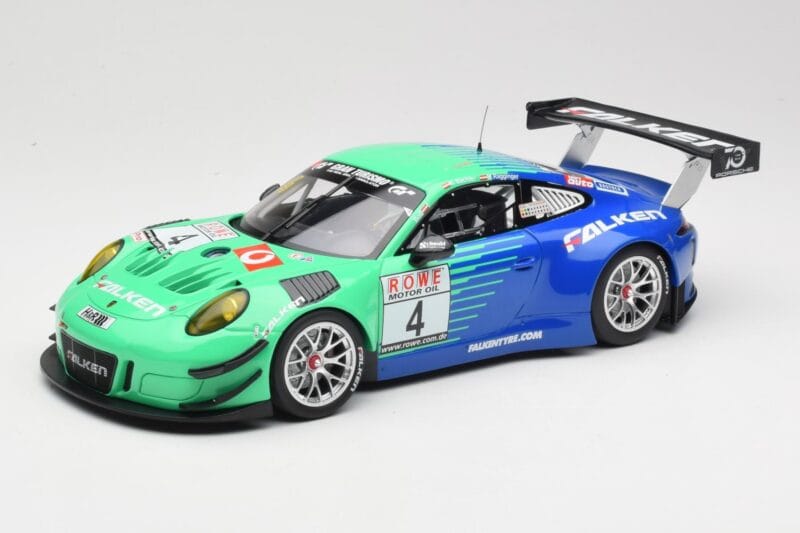 Porsche 911 991.2 GT3 R #4 Falken K. Bachler / M. Ragginger VLN Winner Round 6 2018 Minichamps 1:18 153186994 Metalli