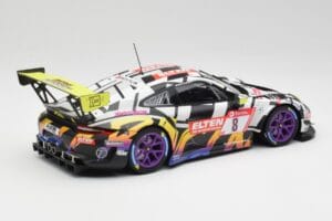 Porsche 911 991.2 GT3 R #8 Iron Force Ring Police 24 Hours Nürburgring 2019 Minichamps 1:18 153196088 Metalli — kuva 2 / 6