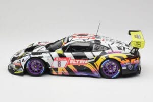Porsche 911 991.2 GT3 R #8 Iron Force Ring Police 24 Hours Nürburgring 2019 Minichamps 1:18 153196088 Metalli — kuva 3 / 6