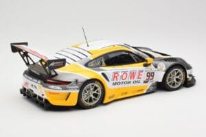 Porsche 911 991.2 GT3 R #99 Rowe Racing D. Olsen / M. Campbell 24 Hours of Spa 2019 Minichamps 1:18 155196099 Metalli — kuva 2 / 6