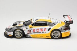 Porsche 911 991.2 GT3 R #99 Rowe Racing D. Olsen / M. Campbell 24 Hours of Spa 2019 Minichamps 1:18 155196099 Metalli — kuva 3 / 6