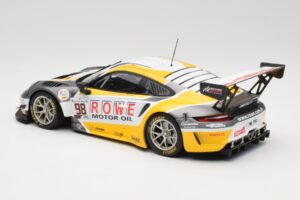 Porsche 911 991.2 GT3 R Rowe Racing #98 N. Muller / R. Dumas / M. Jaminet 24 Hours of Spa 2019 Minichamps 1:18 155196098 Meta — kuva 5 / 6