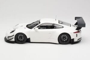 Porsche 911 991.2 GT3 R Valkoinen Mustilla Vanteilla Minichamps 1:18 155186900 Metalli — kuva 3 / 6