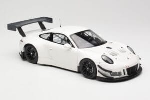 Porsche 911 991.2 GT3 R Valkoinen Mustilla Vanteilla Minichamps 1:18 155186900 Metalli — kuva 4 / 6
