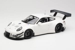 Porsche 911 991.2 GT3 R Valkoinen Mustilla Vanteilla Minichamps 1:18 155186900 Metalli