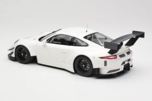 Porsche 911 991.2 GT3 R Valkoinen Mustilla Vanteilla Minichamps 1:18 155186900 Metalli — kuva 5 / 6