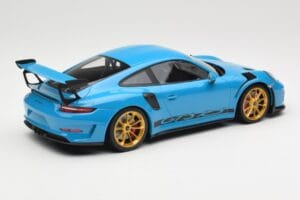 Porsche 911 991.2 GT3 RS Sininen Kultaisilla Vanteilla Minichamps 1:18 155068222 Metalli — kuva 2 / 6