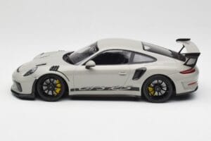 Porsche 911 991.2 GT3 RS Chalk Wording Mustat Vanteet Minichamps 1:18 153068230 Metalli — kuva 3 / 6