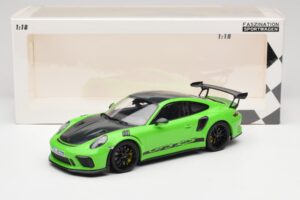 Porsche 911 991.2 GT3 RS Weissach Package Vihreä Minichamps 1:18 153068233 Metalli — kuva 6 / 6