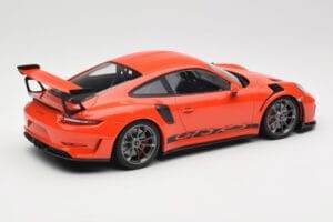 Porsche 911 991.2 GT3 RS Lava Orange & Hopeat Vanteet Minichamps 1:18 155068225 Metalli — kuva 2 / 6