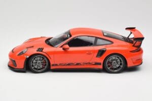 Porsche 911 991.2 GT3 RS Lava Orange & Hopeat Vanteet Minichamps 1:18 155068225 Metalli — kuva 3 / 6
