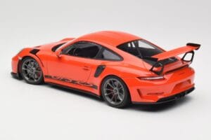 Porsche 911 991.2 GT3 RS Lava Orange & Hopeat Vanteet Minichamps 1:18 155068225 Metalli — kuva 5 / 6
