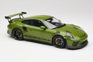 Porsche 911 991.2 GT3 RS Lizard Vihreä Mustilla Felleillä Minichamps 1:18 155068233 Metalli — kuva 4 / 6