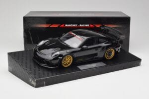 Porsche 911 991.2 GT3 RS Manthey Racing Musta Minichamps 1:18 MR-911-GT3RS-1803 Metalli — kuva 6 / 6