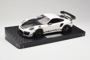 Porsche 911 991.2 GT3 RS Manthey Racing Valkoinen Minichamps 1:18 MR-911-GT3RS-1801 Metalli — kuva 2 / 6