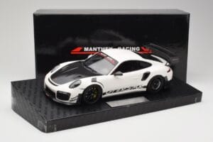 Porsche 911 991.2 GT3 RS Manthey Racing Valkoinen Minichamps 1:18 MR-911-GT3RS-1801 Metalli — kuva 6 / 6