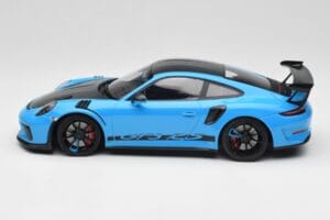 Porsche 911 991.2 GT3 RS Miami Sininen Weissach Package & Mustat Magnesium Pyörät Minichamps 1:18 153068231 Metalli — kuva 3 / 6