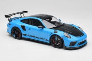 Porsche 911 991.2 GT3 RS Miami Sininen Weissach Package & Mustat Magnesium Pyörät Minichamps 1:18 153068231 Metalli — kuva 4 / 6
