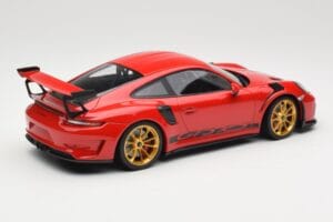 Porsche 911 991.2 GT3 RS Punainen Kultaisilla Vanteilla Minichamps 1:18 155068220 Metalli — kuva 2 / 6