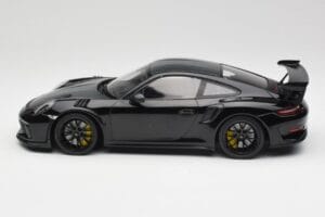 Porsche 911 991.2 GT3 RS Weissach Package Musta & Mustat Pyörät Minichamps 1:18 153068228 Metalli — kuva 3 / 6
