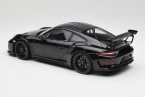 Porsche 911 991.2 GT3 RS Weissach Package Musta & Mustat Pyörät Minichamps 1:18 153068228 Metalli — kuva 5 / 6