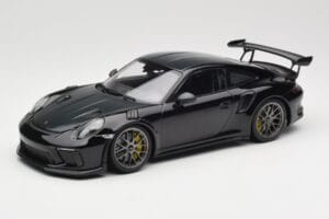 Porsche 911 991.2 GT3 RS Weissach Package Musta Hopeat Magnesium Vanteet Minichamps 1:18 153068229 Metalli