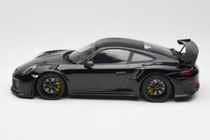 Porsche 911 991.2 GT3 RS Weissach Package Musta Mustilla Vanteilla Minichamps 1:18 153068321 Metalli — kuva 3 / 6