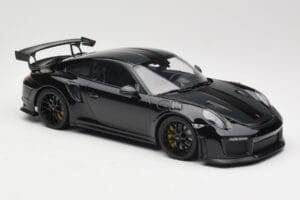 Porsche 911 991.2 GT3 RS Weissach Package Musta Mustilla Vanteilla Minichamps 1:18 153068321 Metalli — kuva 4 / 6