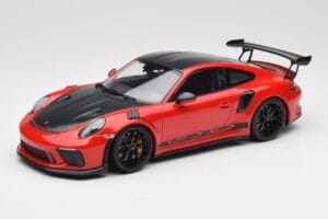 Porsche 911 991.2 GT3 RS Weissach Package Guards Red Mustat Vanteet Minichamps 1:18 153068223 Metalli