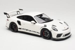 Porsche 911 991.2 GT3 RS Valkoinen Mustilla Vanteilla Minichamps 1:18 155068224 Metalli — kuva 4 / 6