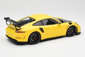 Porsche 911 991.2 GT3 RS Keltainen Mustilla Vanteilla Minichamps 1:18 155068231 Metalli — kuva 2 / 6