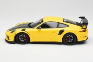 Porsche 911 991.2 GT3 RS Keltainen Mustilla Vanteilla Minichamps 1:18 155068231 Metalli — kuva 3 / 6