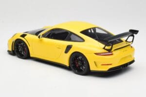 Porsche 911 991.2 GT3 RS Keltainen Mustilla Vanteilla Minichamps 1:18 155068231 Metalli — kuva 5 / 6