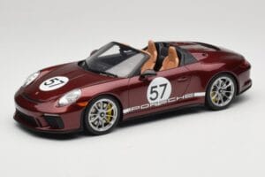 Porsche 911 991.2 Speedster Heritage Edition Cherry Metallic GT Spirit 1:18 GT929 Hartsi
